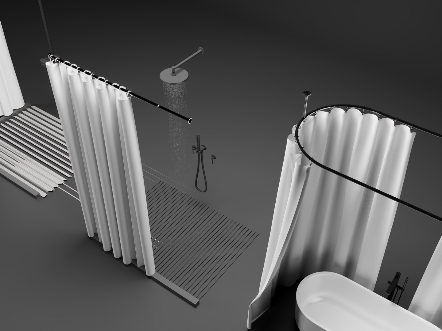 3D model Modern Shower Curtain Systems and Freestanding Bathtub Set https://p.turbosquid.com/ts-thumb/bC/LIQYrO/gB/shower3/png/1784390378/1920x1080/fit_q87/61bd3bbb5b81d14d978e0ed05dd8aa315b1c178c/shower3.jpg