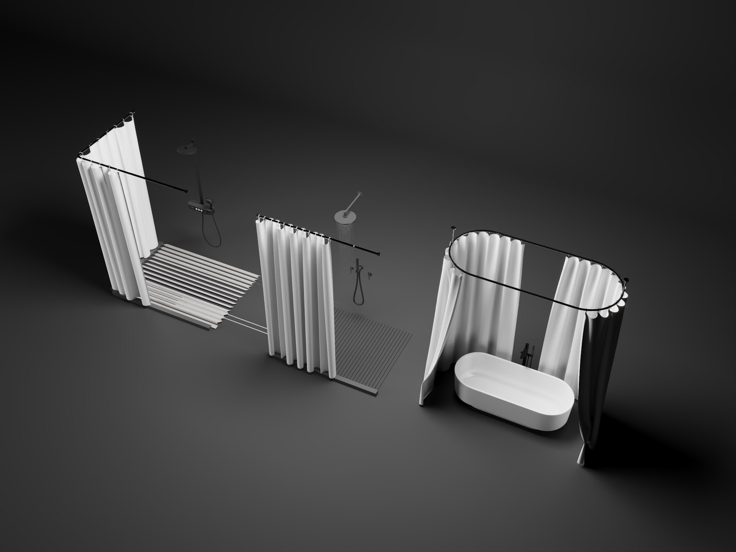 3D model Modern Shower Curtain Systems and Freestanding Bathtub Set https://p.turbosquid.com/ts-thumb/bC/LIQYrO/gH/shower13/png/1784390388/1920x1080/fit_q87/5b8811e327f13b9cfd741156b62ade378e1c8dc1/shower13.jpg