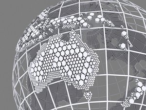 Wire Globe Hexagonal Structure