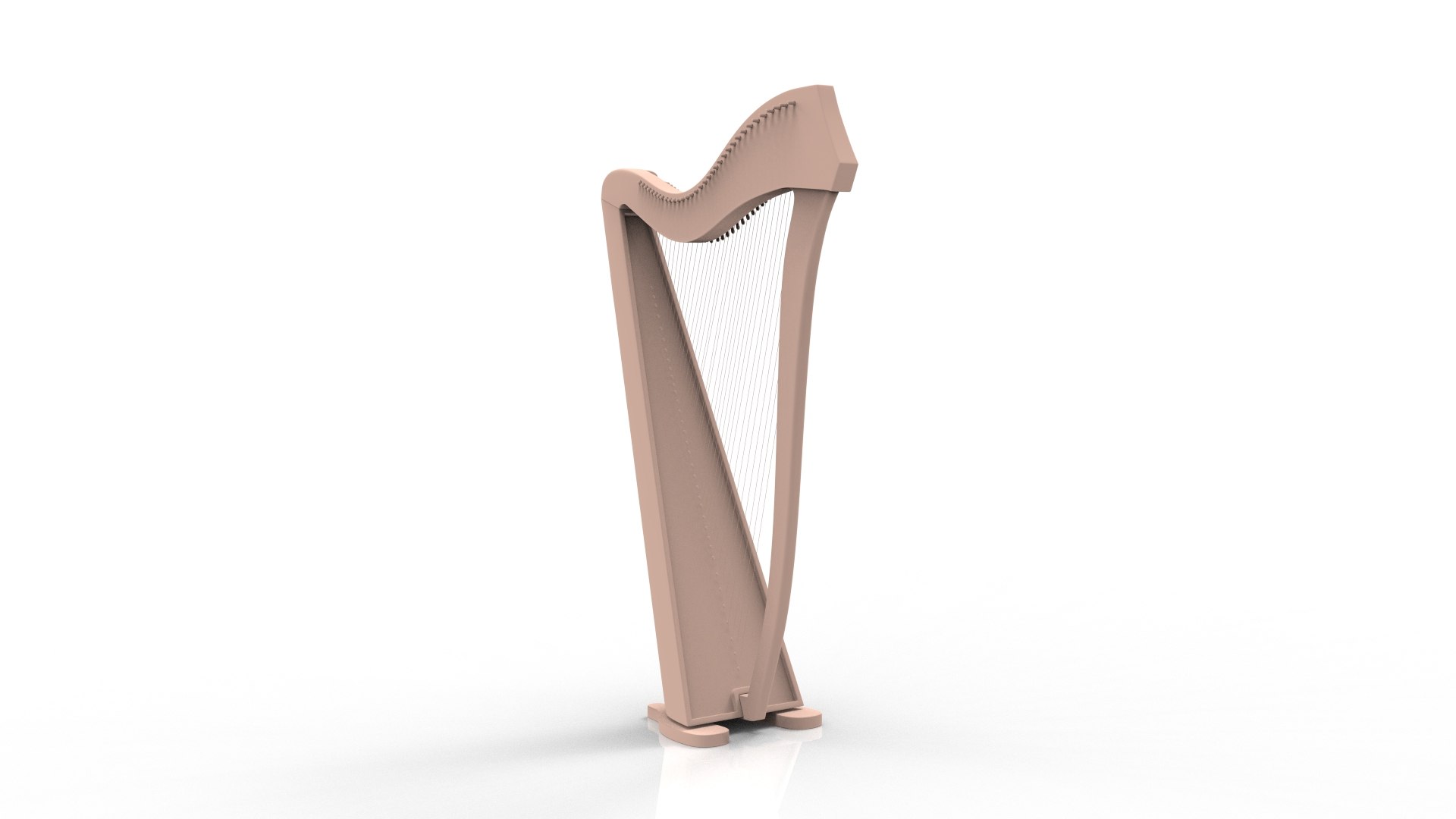 3D Model Harp - TurboSquid 2132726