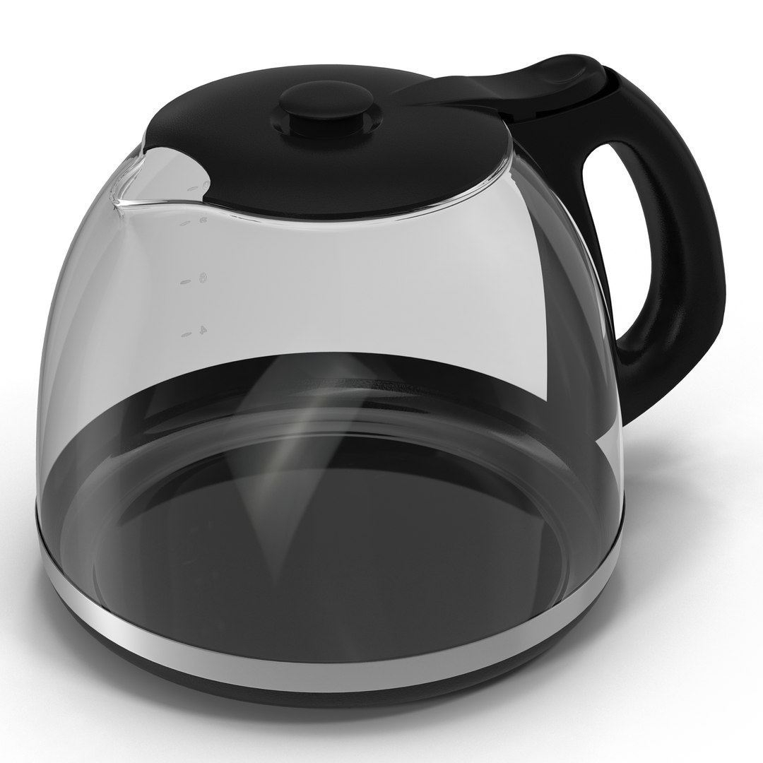 Coffeepot 3D model preview
