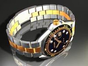 watch citizen 3d model