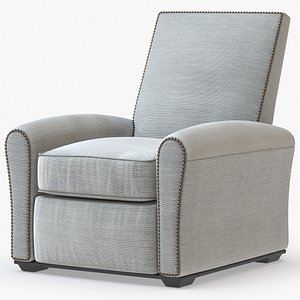 3D model contemporary club chair