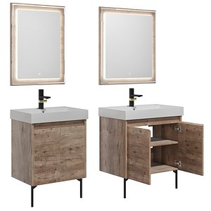 Nova Lite 60-75 2 doors rustic oak