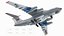 Ilyushin Il-76 Civil Transport Rigged 3D Model