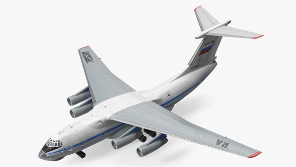 イリューシンIl-76民間輸送用索具3Dモデル - TurboSquid 1137203