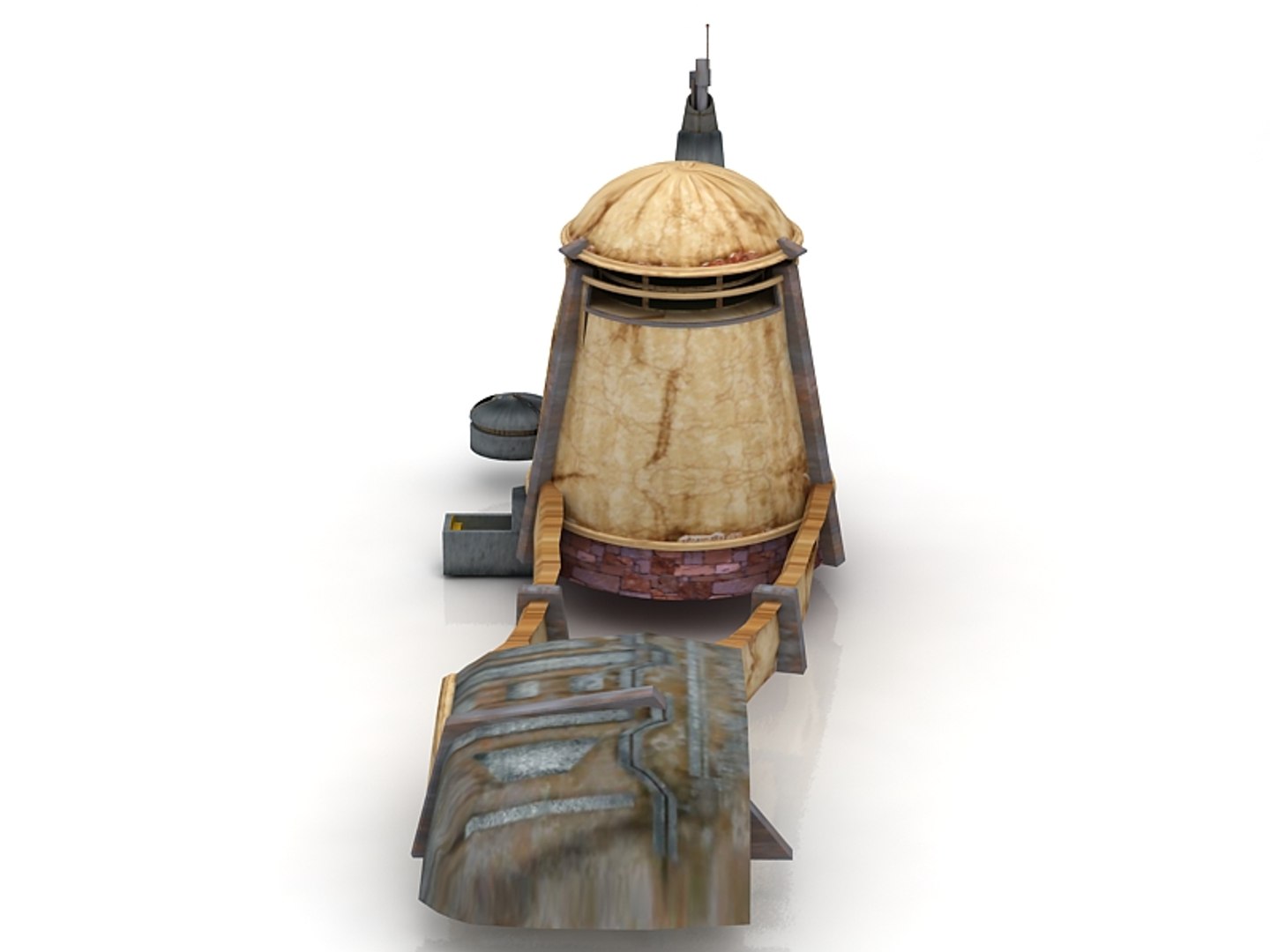 Star wars architecture tatooine 3D model - TurboSquid 1643672