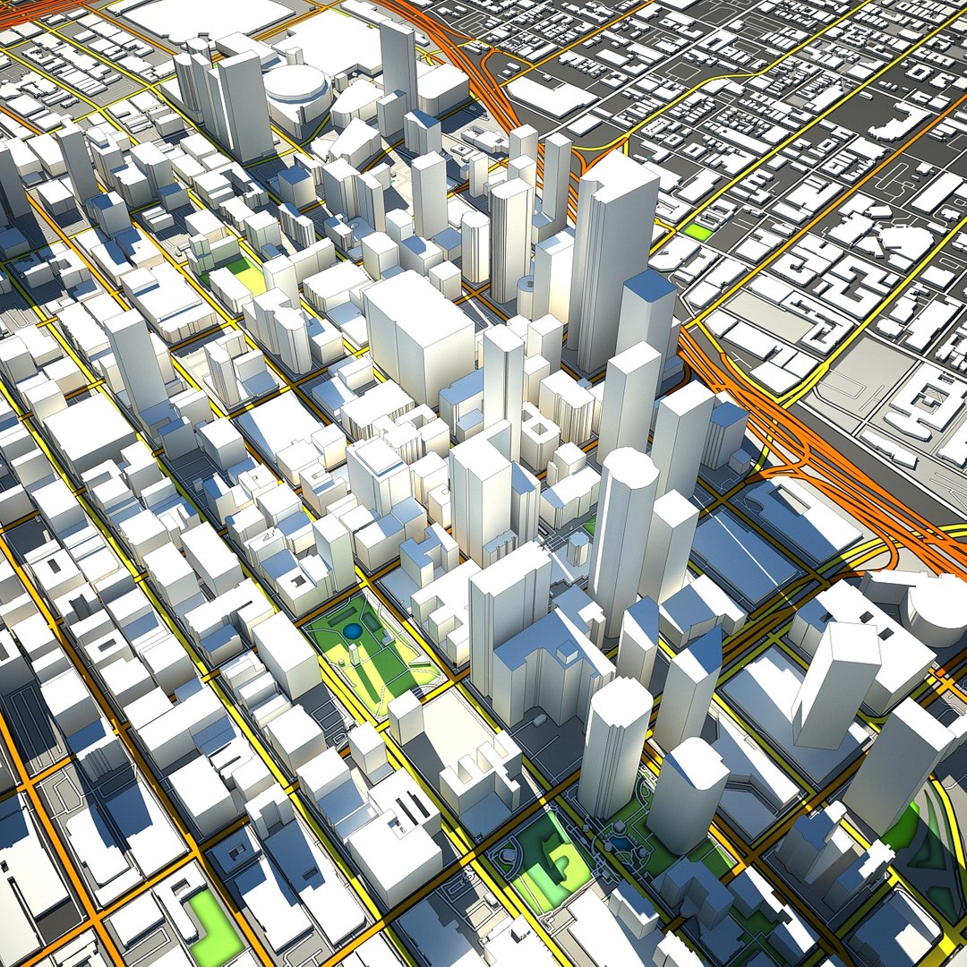 3D los angeles model - TurboSquid 1488766