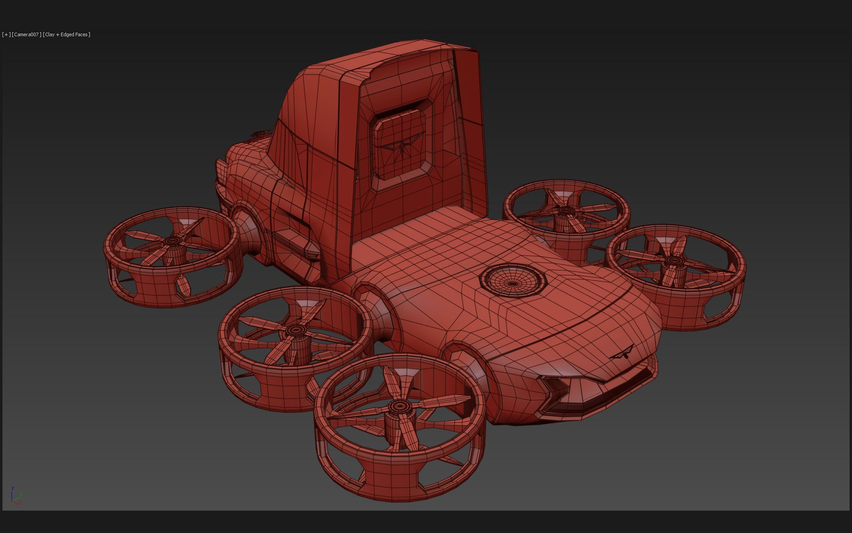 3D T-Copter Truck 74 - TurboSquid 2192167