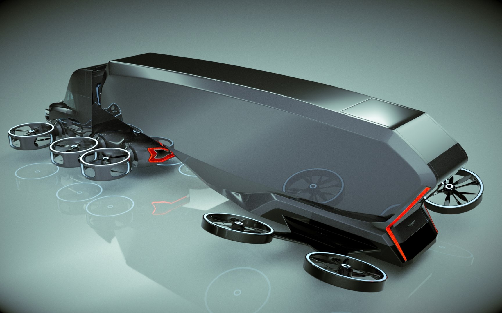 3D T-Copter Truck 74 - TurboSquid 2192167
