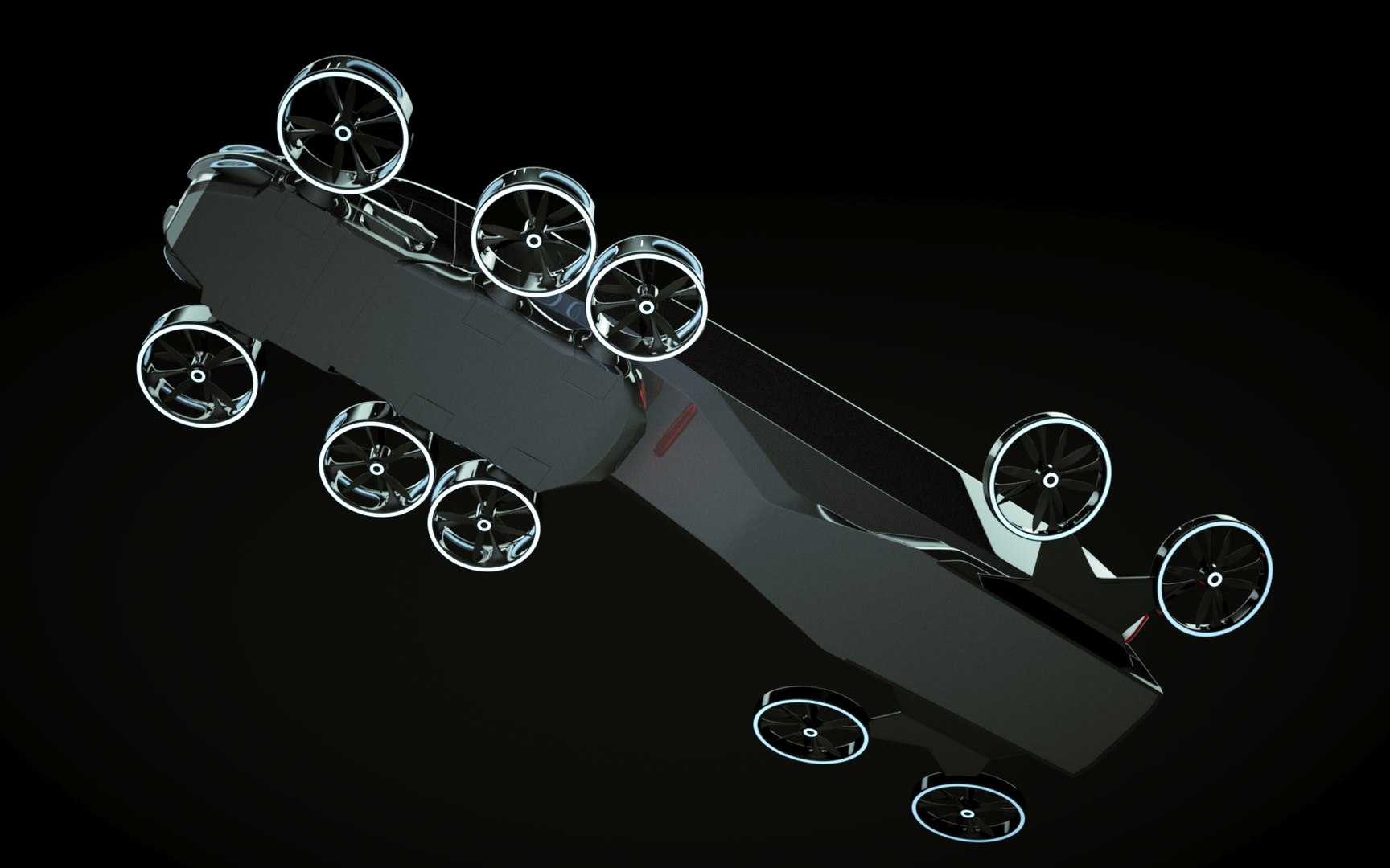 3D T-Copter Truck 74 - TurboSquid 2192167