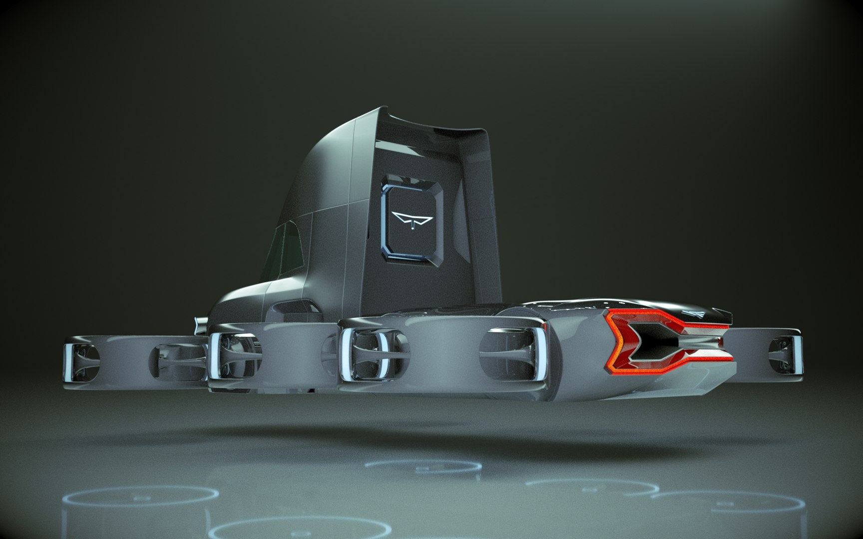 3D T-Copter Truck 74 - TurboSquid 2192167