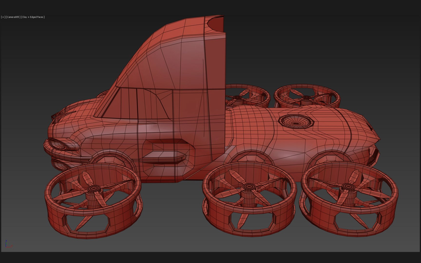 3D T-Copter Truck 74 - TurboSquid 2192167