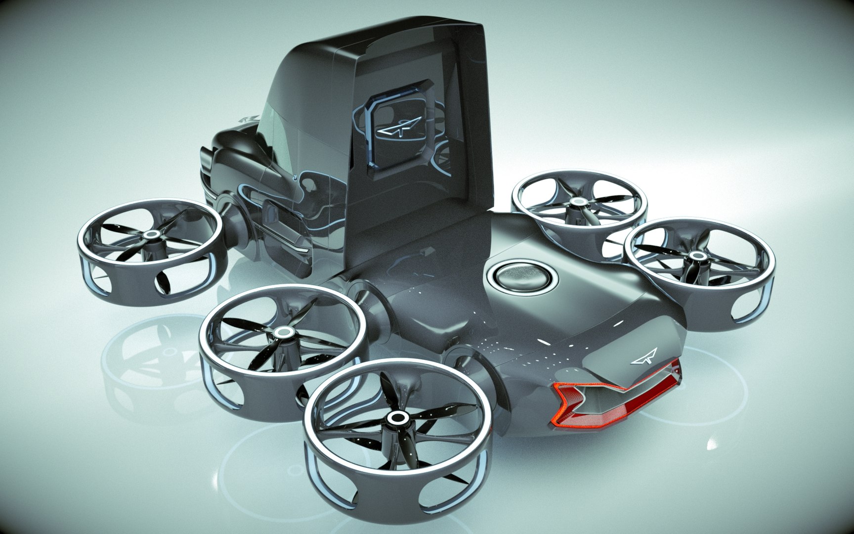 3D T-Copter Truck 74 - TurboSquid 2192167