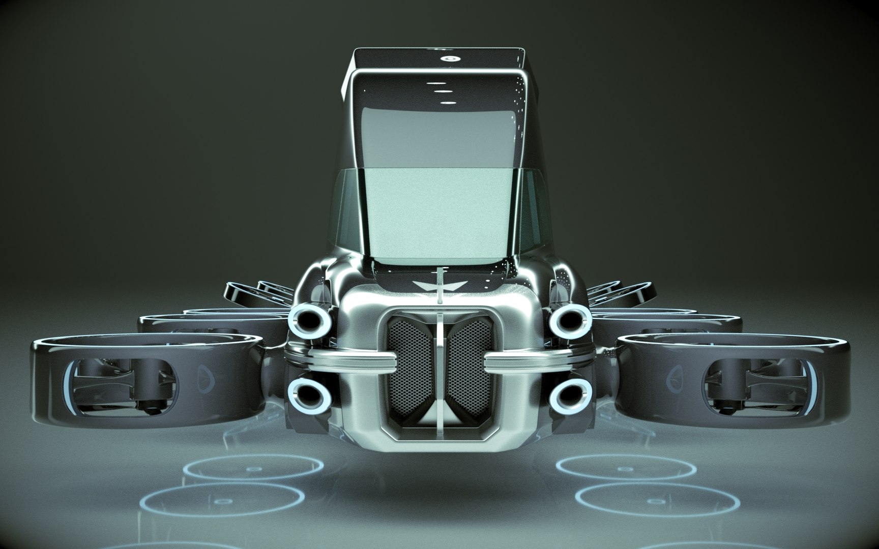 3D T-Copter Truck 74 - TurboSquid 2192167
