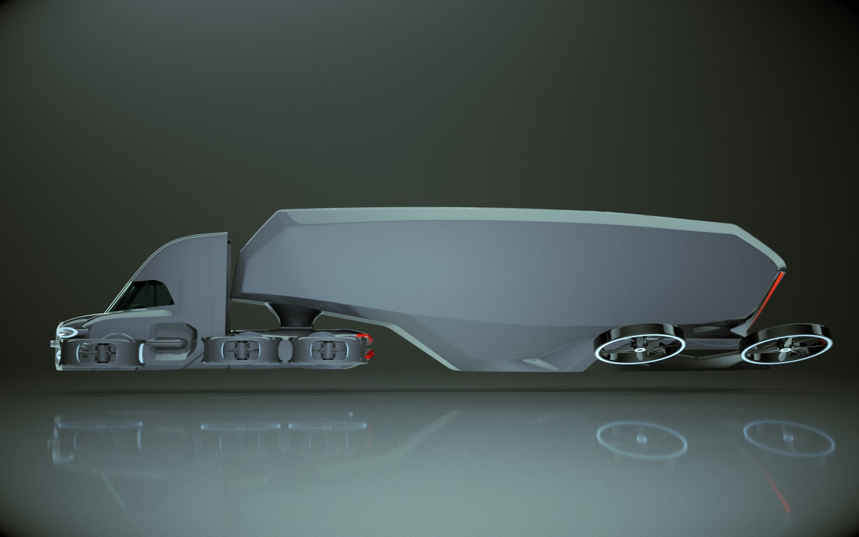3D T-Copter Truck 74 - TurboSquid 2192167