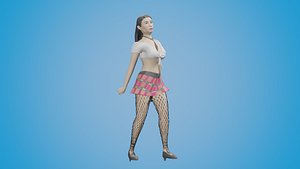 Dance Animation 5 with Female Character