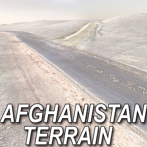 arab afghanistan terrain 3d max