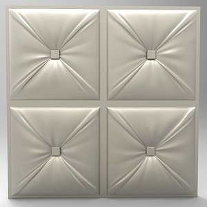 (699) Panel - 3d STL model for CNC