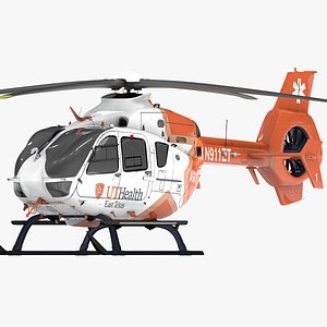 3D model Eurocopter EC-135 UT Health East Texas L2004