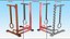 3D Strength Training Dip Rack With Gymnastic Rings Red