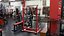 3D Strength Training Dip Rack With Gymnastic Rings Red
