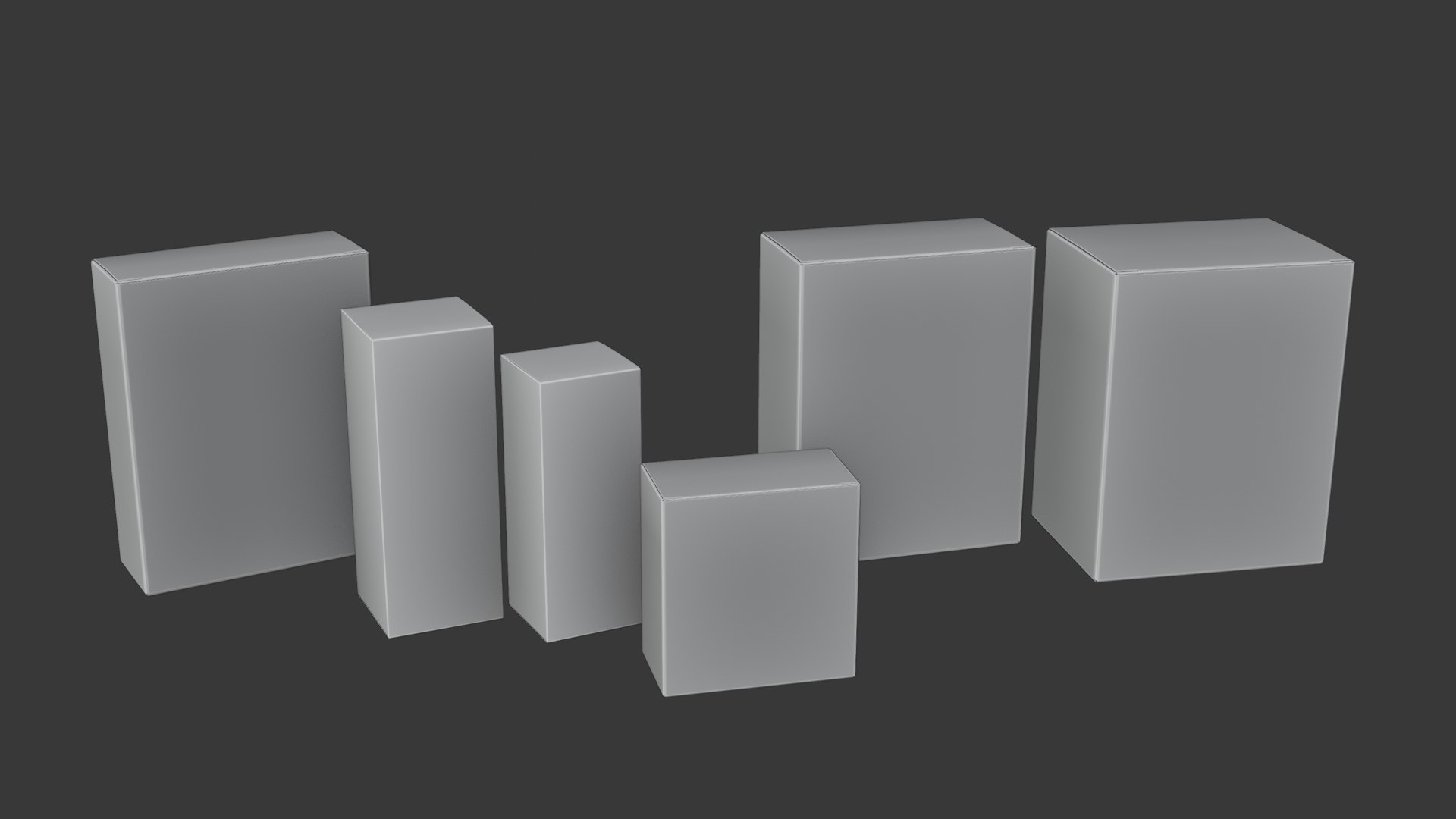3D Boxes Collection - TurboSquid 2349648
