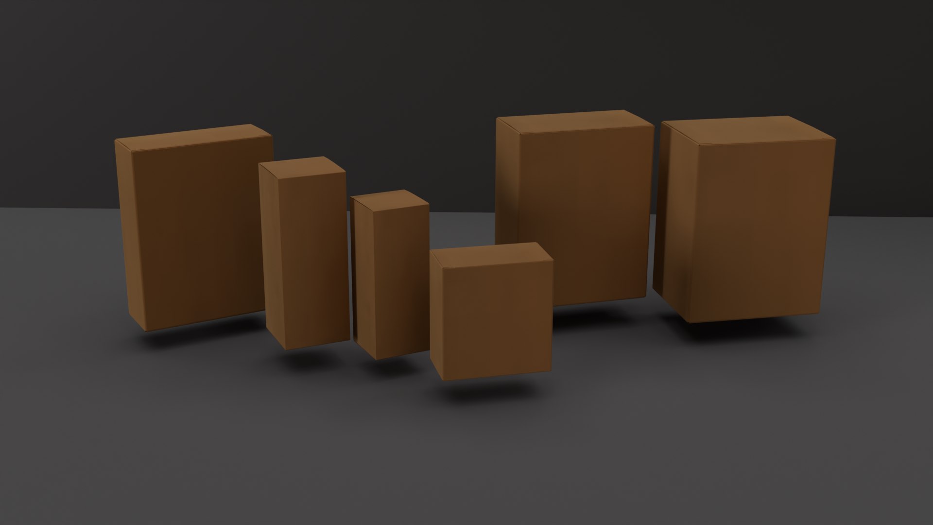 3D Boxes Collection - TurboSquid 2349648