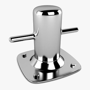3dsmax bollard mooring