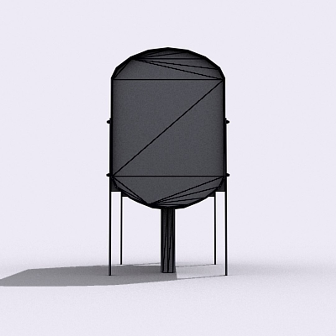 3d model low-poly tank