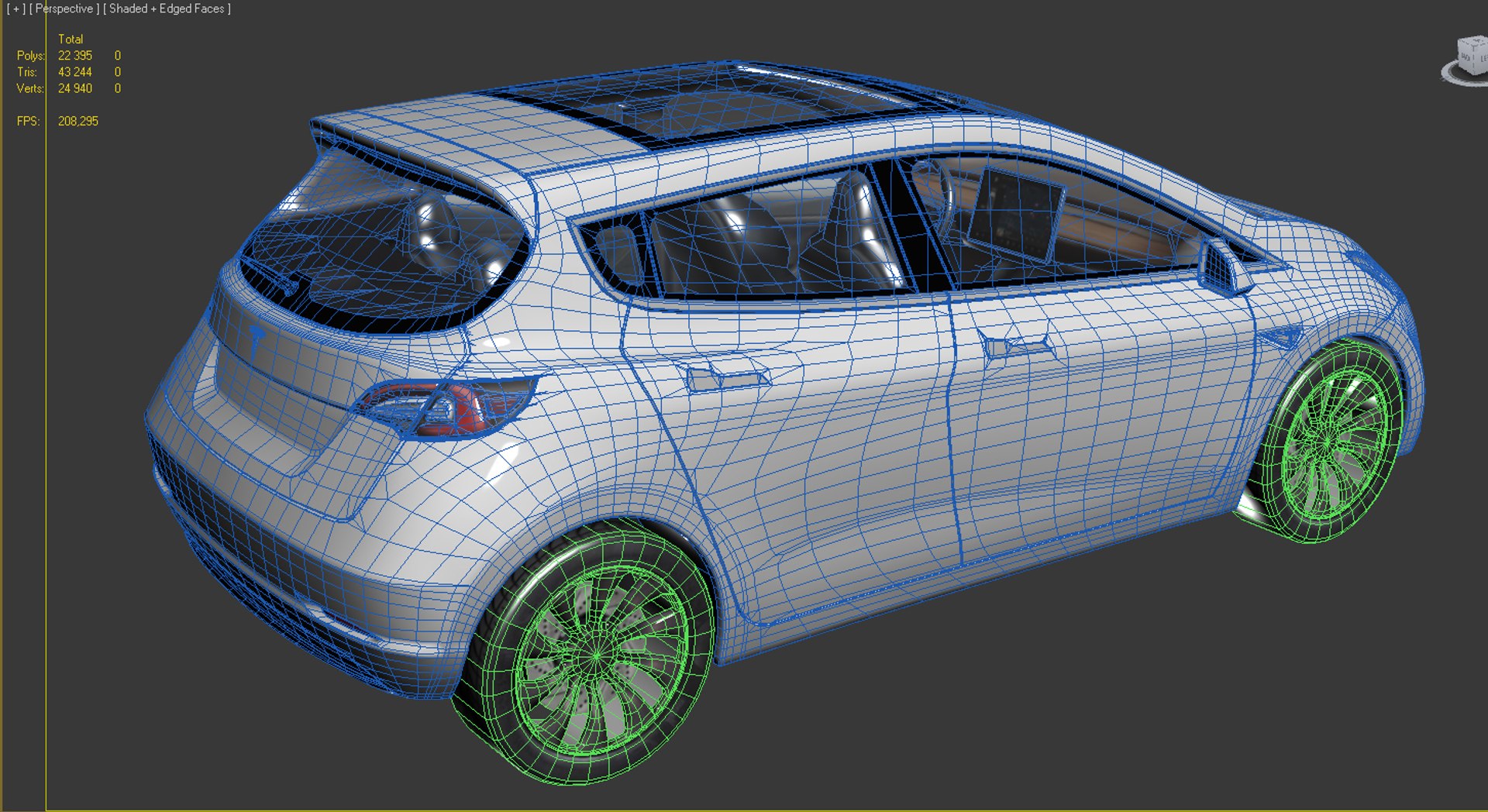 3D Tesla M Modeled - TurboSquid 1222829