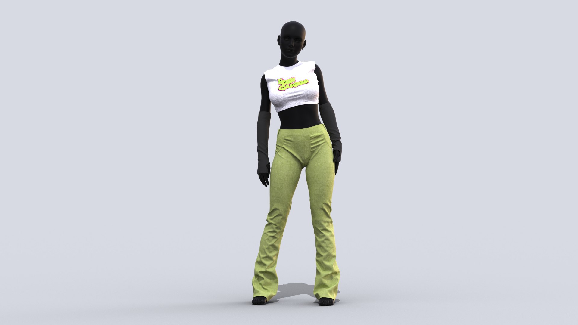 3D Realistic Female Outfits model - TurboSquid 1947310