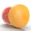 Grapefruit Cross Section 3D Model
