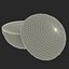 Grapefruit Cross Section 3D Model