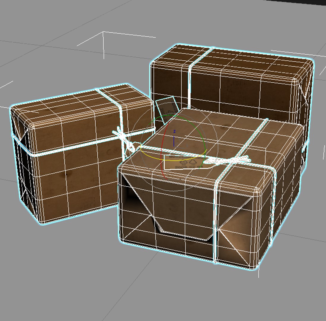 3d Model Post Package