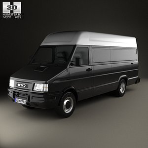 iveco daily panel 3D model