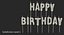 Happy Birthday Candles
