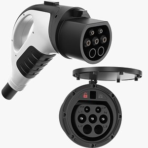 Detailed Electric Charger With Socket