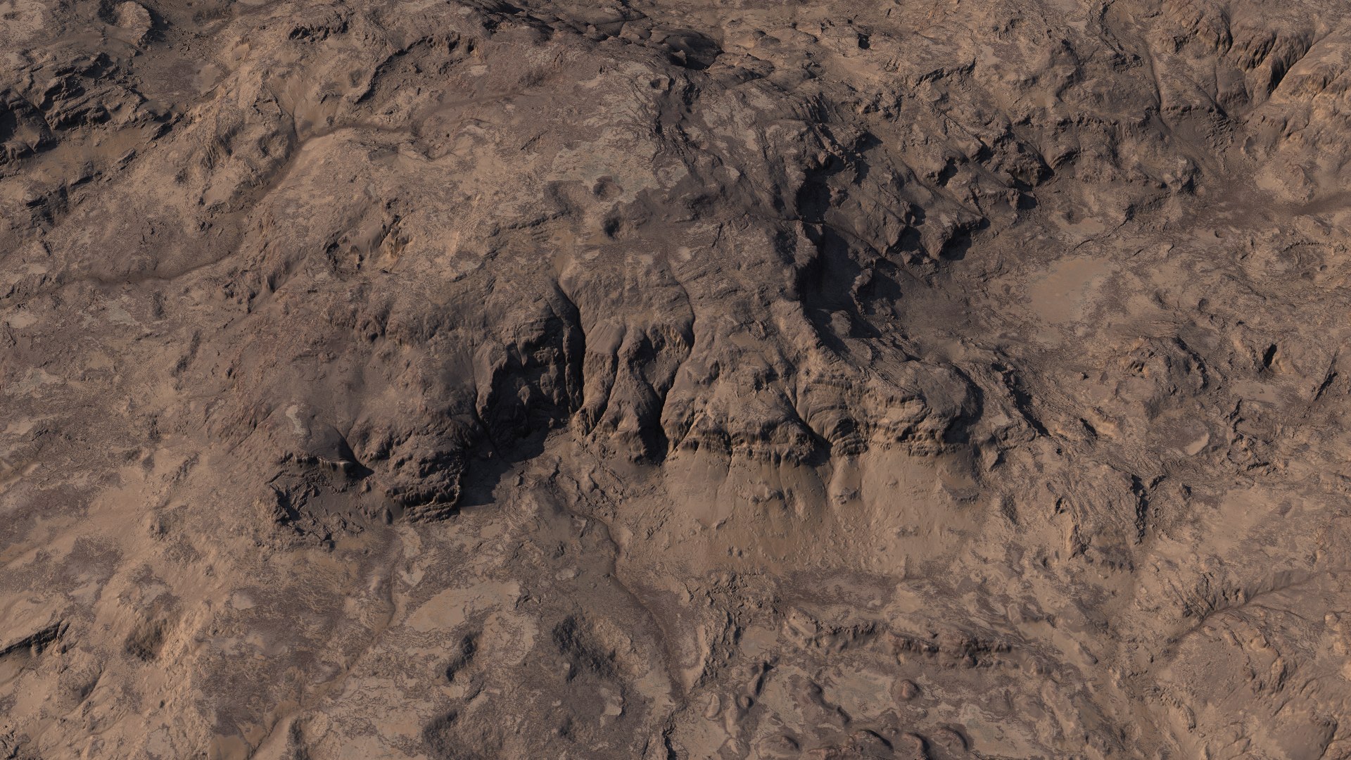 Desert Landscape 3D Model - TurboSquid 2380084