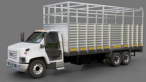 Isuzu H-Series Gabbage Truck 3D model
