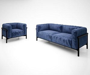 3D model taiki sofa lema spa