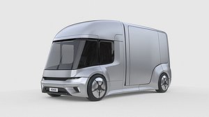 Autonomous Urban Delivery Vehicle 3D model