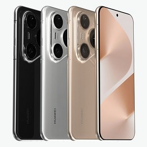 3D model Huawei Pura 80 Pro All Colors