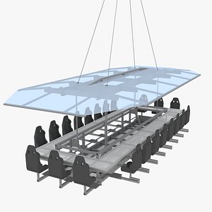 dinner sky 3d model