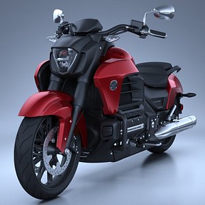 3D Honda Valkyrie GL1800C 2015