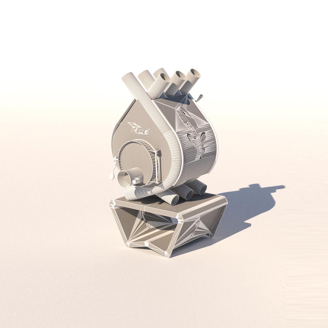 3D Heating Stove Rud Pyrotron - TurboSquid 1346022