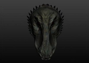 Highpoly Dragon Head