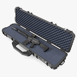 Multi Caliber Assault Rifle in Case