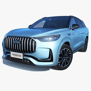 2024 Chery Tiggo9 AWD 7-seater version with low interior