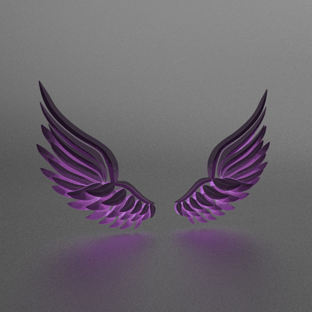 3d model wings